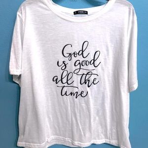 “God Is Good” Plus Size Tee
